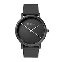 Sekonda Palette Ladies 36mm Quartz Watch with Analogue Display, and Silicone Strap