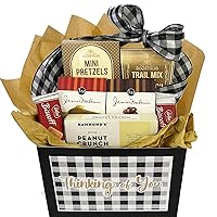 Gifts Fulfilled Thinking of You Sympathy Gift Basket for Loss of Mother, Loss of Father, Loss of Loved One Gourmet Bereavement Gift Basket
