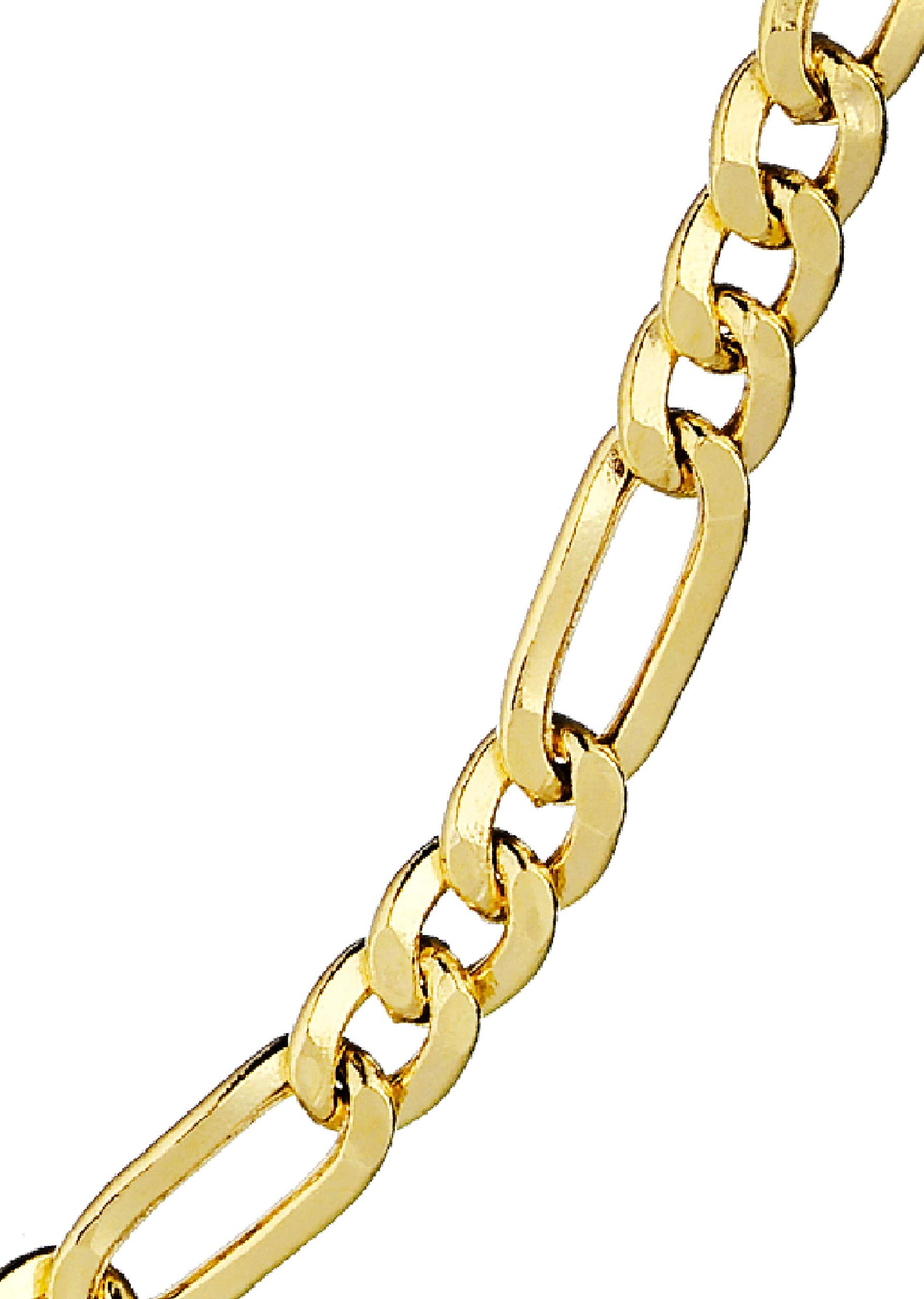 14k Gold Figaro Bracelet & Surprise Gift
