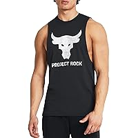 Under Armour Men's Project Rock Brahma Bull Tank Top Tee Shirt 1373787
