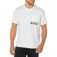 Men's Lounge Short Sleeve T-Shirt with Front Pocket