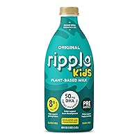 Ripple Kids Non-Dairy Milk, Vegan, Original, 48 Fl Oz