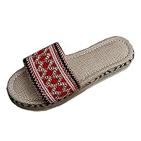 Summer Sandals for Women 2023 2023 New European And American Ethnic Style Foreign Trade Large Size Women's Thick Soled