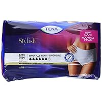 Tena Incontinence Underwear for Women, Super Plus Absorbency, Small/Medium, 18 Count
