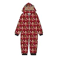 Pajamas for Family of 3 plus Dog Christmas Pajamas For Family Matching Sets Hooded Jumpsuit Cute Reindeer