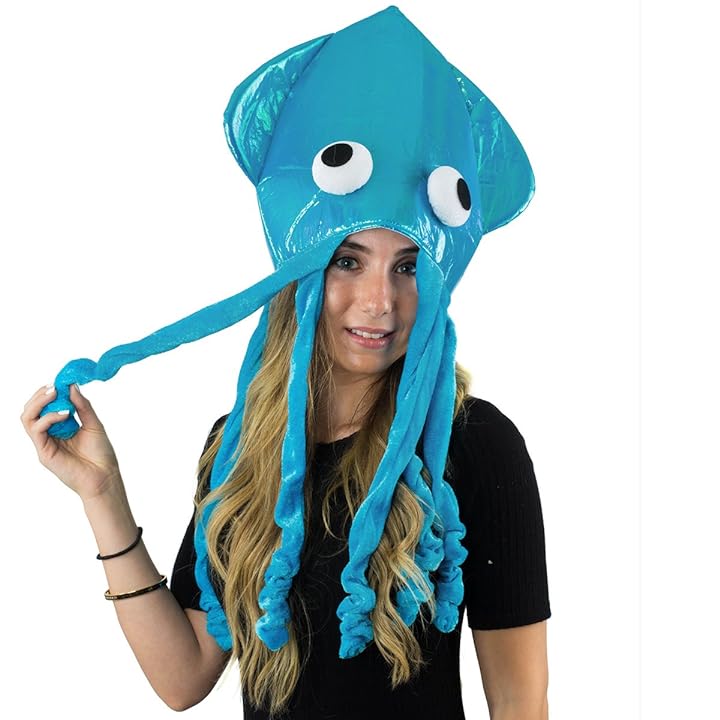Mua Funny Party Hats Squid Hat - Funny Fun and Crazy Hats in Many Styles  trên Amazon Mỹ chính hãng 2023 | Fado