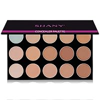SHANY The Masterpiece 15 Color Foundation, Concealer, Camouflage Palette - TONED