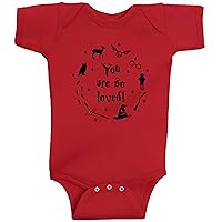 You are So Loved Cute Baby Romper Boys and Girls Wizard Bodysuit
