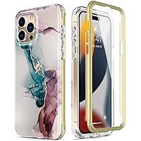 Esdot for iPhone 15 Pro Max Case with Built-in Screen Protector,Durable Cover with Fashionable Designs for Women Girls,Protective Phone Case 6.7