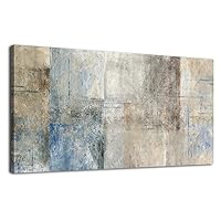 Large Abstract Canvas Wall Art for Living Room Wall Decor Brown Abstract Canvas Prints Artwork Blue Abstract Canvas Pictures for Bedroom Home Office Wall Decorations Ready to Hang 30