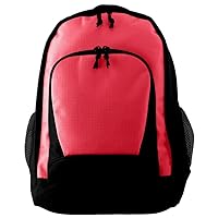 Augusta Sportswear Ripstop Backpack, One Size, Red/Black