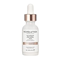 Revolution Skincare Targeted Under Eye Serum - 5% Caffeine, Clears Blemishes, Exfoliates the Skin and Reduces Blackheads, Vegan & Cruelty Free, 250ml