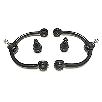 PartsW - 4 Piece Suspension Kit Front Upper Control Arms Left & Rigth with Ball Joint Assembly and Left & Rigth Lower Ball Joints Fits JEEP Commander/JEEP Grand Cherokee/