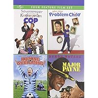 Family Comedy Pack Quadruple Feature (Kindergarten Cop / Problem Child / Kicking and Screaming / Major Payne) Family Comedy Pack Quadruple Feature (Kindergarten Cop / Problem Child / Kicking and Screaming / Major Payne) DVD
