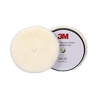 3M Perfect-It Random Orbital Medium Wool Compounding Pad, 6