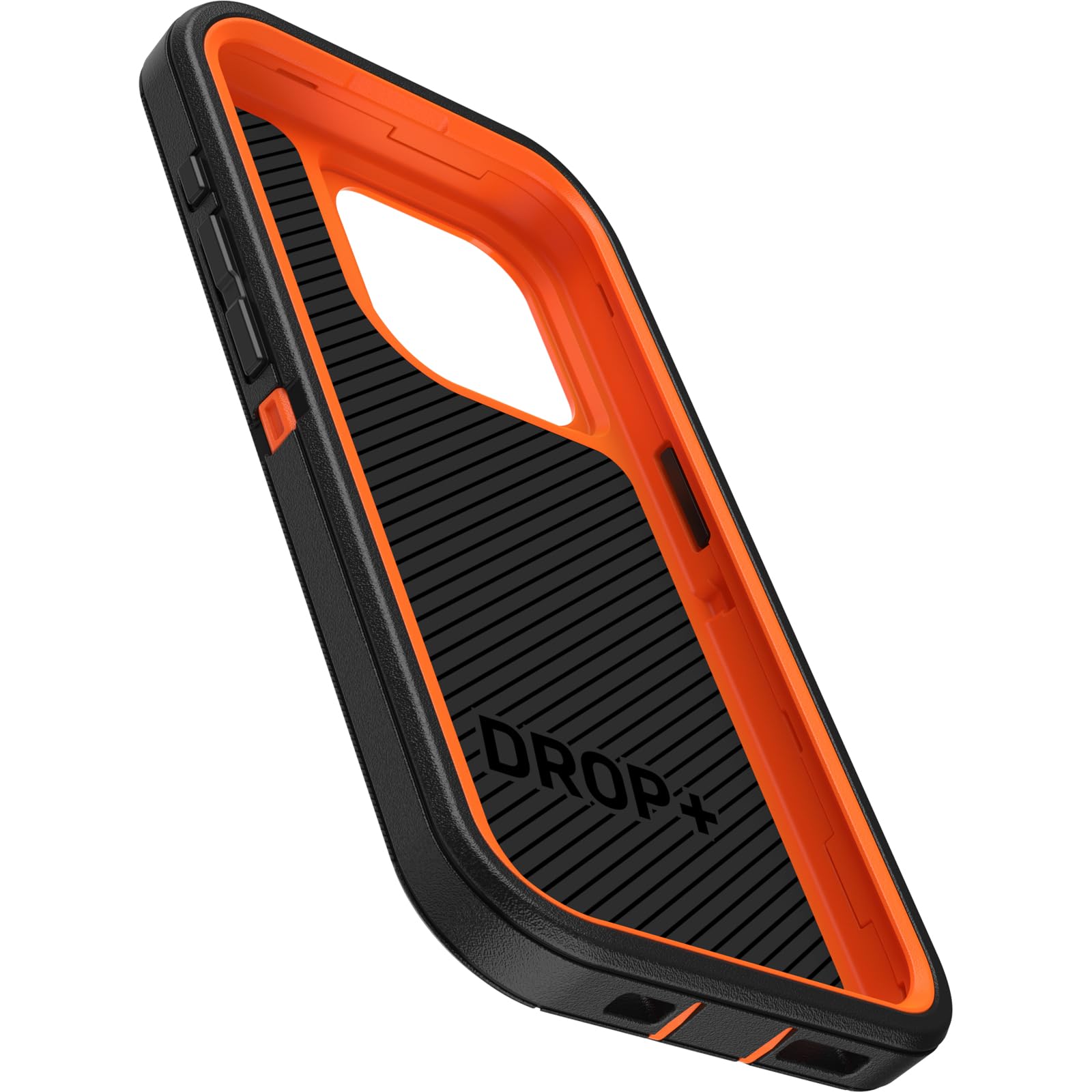 OtterBox iPhone 15 Pro (Only) Defender Series Case - REALTREE EDGE (Blaze Orange/Black/RT Edge) , rugged & durable, with port protection, includes holster clip kickstand