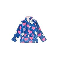 Hatley Girl's Fun Heats Fuzzy Fleece Zip-Up (Toddler/Little Kids/Big Kids)