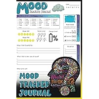 Mood Tracker Journal Radiant Resilience: A Year of Self-Compassion and Self-Love. Comprehensive Mental health Mood tracking. Featuring Self-Care, Gratitude, Habits, Sleep, and Energy Tracking in Color