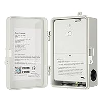 DEWENWILS Pool Timer, WiFi Timer Switch, Heavy Duty 40A 120-277 VAC 2HP, Compatible with Smart Phone, Alexa, Google Assistant, ETL Listed