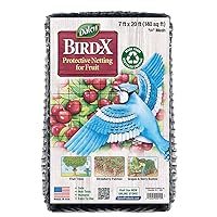 Dalen Bird X Protective Mesh Netting - Keep Birds and Pests Away from Your Garden – Non Toxic - Made in The USA - 7' x 20'