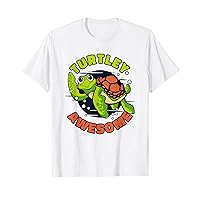 Turtley Awesome Tortoise Painted Alligator Snapping Turtle T-Shirt