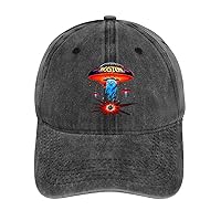 Facser Men's Hat, Baseball Cap, Rock Band, Boston Cap, Sun Hat, Outdoor Cap, UV Protection, Spring, Summer, Autumn, Winter, Sports Hat