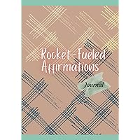Rocket-Fueled Affirmations Journal: Cotton Candy Plaid