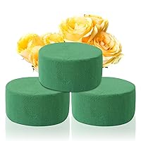 MIDELONG Round Floral Foam Blocks, 3.2