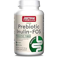 Jarrow Formulas Prebiotic Inulin FOS Prebiotic Fiber Supplement, 6.3 Oz, Prebiotics for Gut Health and Digestive Support, Approx. 47 Servings