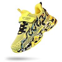 Kids Sneakers Lightweight Mesh Breathable Comfortable Running Tennis Athletic Boys Girls Shoes
