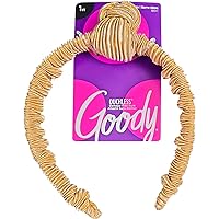 Goody Ouchless Headband - Gold - Comfort Fit for All Day Wear - For All Hair Types - Hair Accessories
