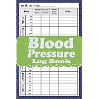 Blood Pressure Log Book: Simple Daily Blood Pressure Log for Record, tracking heart, Causes Of High Blood Pressure, Vital Daily Solution, 120 Pages (6