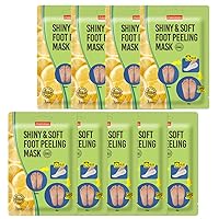 Purederm Shiny & Soft Foot Peeling Mask (9 Pack)