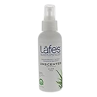 Lafe's Natural Deodorant | 4oz Aluminum Free Natural Deodorant Spray | Paraben Free & Baking Soda Free with 24-Hour Protection | Unscented