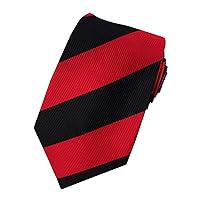 Jacob Alexander Boys' 1-Inch Stripes School Self-Tie Prep Woven Regular Length Neck Tie