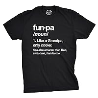 Mens Funpa Definition T Shirt Funny Grandpa Gift Fathers Day Papa Graphic Tee