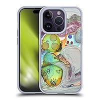 Head Case Designs Officially Licensed Wyanne No Treat Blues Cat Soft Gel Case Compatible with Apple iPhone 14 Pro and Compatible with MagSafe Accessories