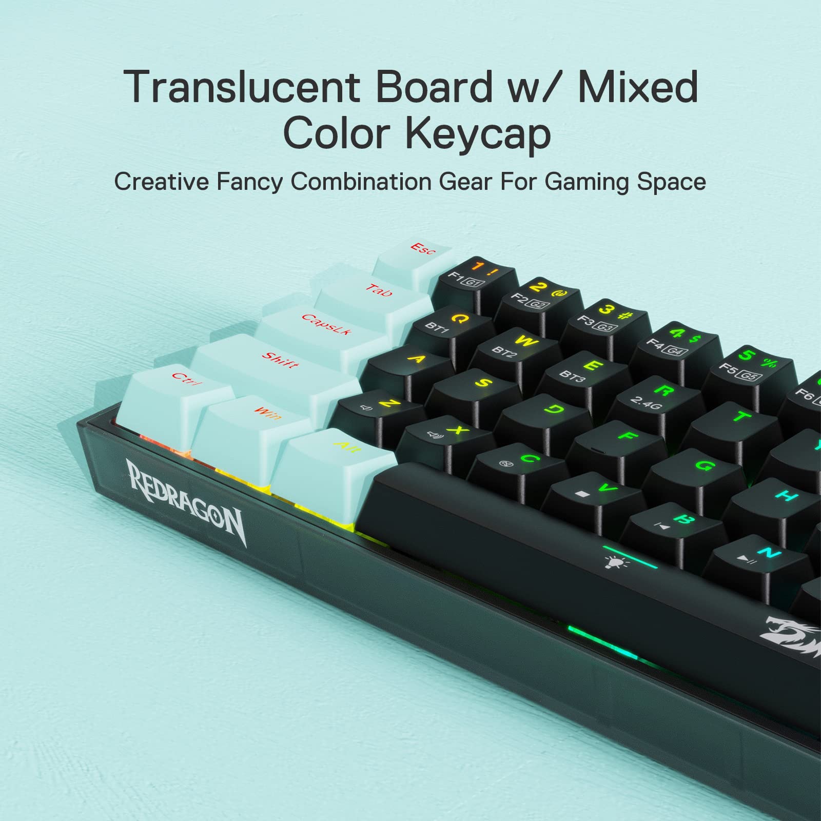 Redragon K631 PRO SEGaming Keyboard & M806 Mouse Bundle