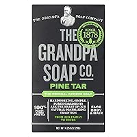 Grandpas Grandpa Pine Tar Soap Lg 4.25 Oz