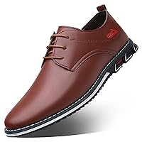 Veslesth Men Casual Business Dress Shoes Lace Up Comfort Oxford for Male Working Driving