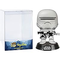 First Order Flametrooper: Funk o Pop! Vinyl Figure Bundle with 1 Compatible 'ToysDiva' Graphic Protector (068-14740 - B)