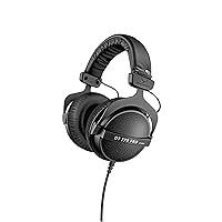 beyerdynamic DT 770 PRO 32 Ohm Over-Ear Headphones in Black. Enclosed Design, Wired for Professional Sound in The Studio and on Mobile Devices Such as Tablets and Smartphones