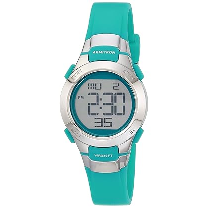 Armitron Sport Women's 45/7012 Digital Chronograph Resin Strap Watch