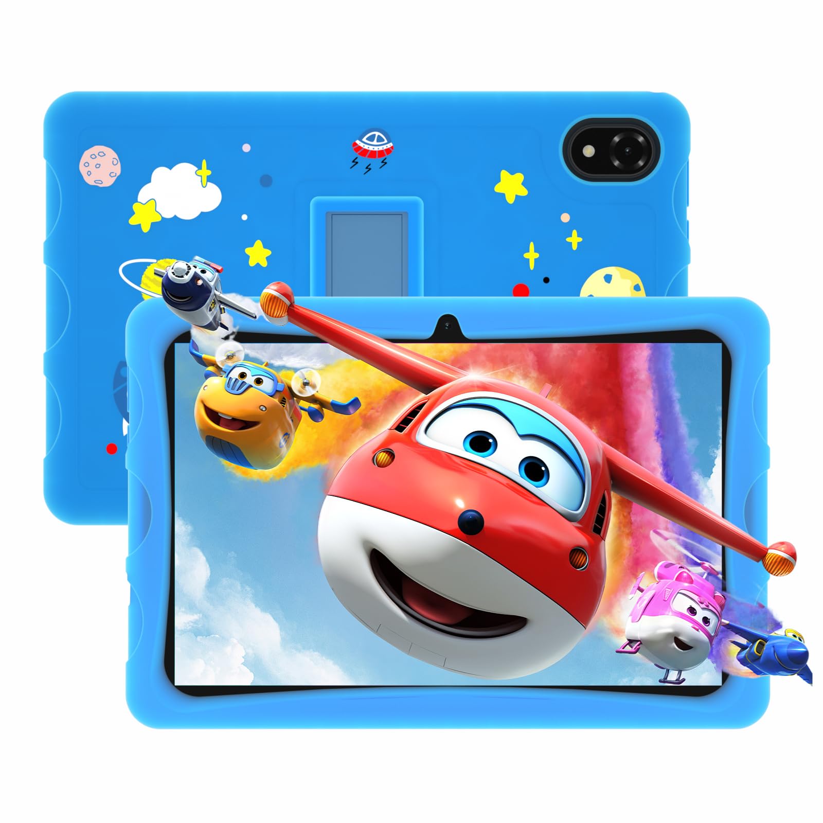 DOOGEE Android 13 Tablet for Kid U10KID, 10.1 Inch HD Display, WiFi6, 4GB RAM +128GB ROM, Dual Speaker, TUV Low Bluelight Certification, Kids Tablet with Case