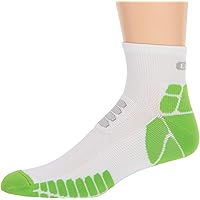 Eurosocks Running Socks, Cross Quarter Comfort with Stay Up Cup, Snug Fit, Prevents Tired Aching Feet - EU203