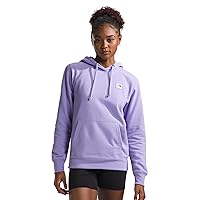 THE NORTH FACE Women's Heritage Patch Pullover Hoodie, High Purple, Medium
