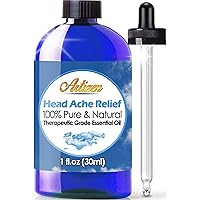 Artizen Head Relief Blend Essential Oil (100% Pure & Natural - Undiluted) Therapeutic Grade - Huge 1oz Bottle - Perfect for Aromatherapy, Relaxation, Skin Therapy & More!