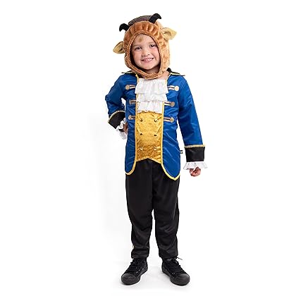 Little Adventures Fairytale Prince Costume Sets - Machine Washable Pretend Play (Size Medium Age 3-5)