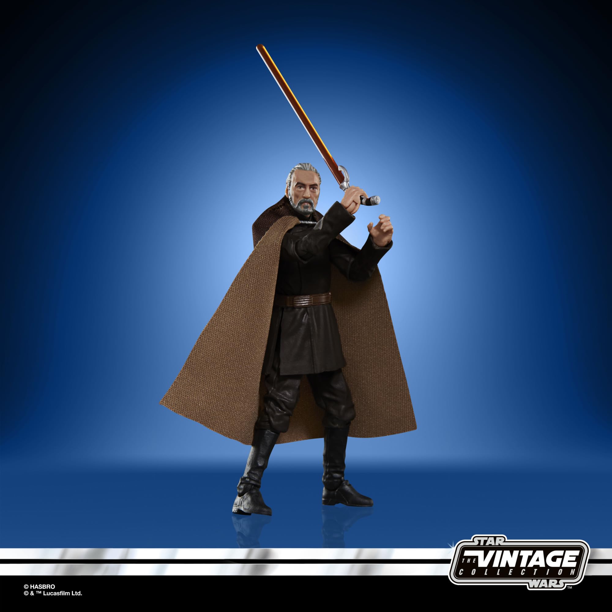 STAR WARS The Vintage Collection Count Dooku, Attack of The Clones 3.75 Inch Collectible Action Figure