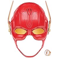 The Flash Hero Set, Iconic Mask with Visor and Ring, 10+ Unique Sounds and Lights, The Flash Kids Roleplay Costume for Boys and Girls, Batteries Included, Ages 4 and up